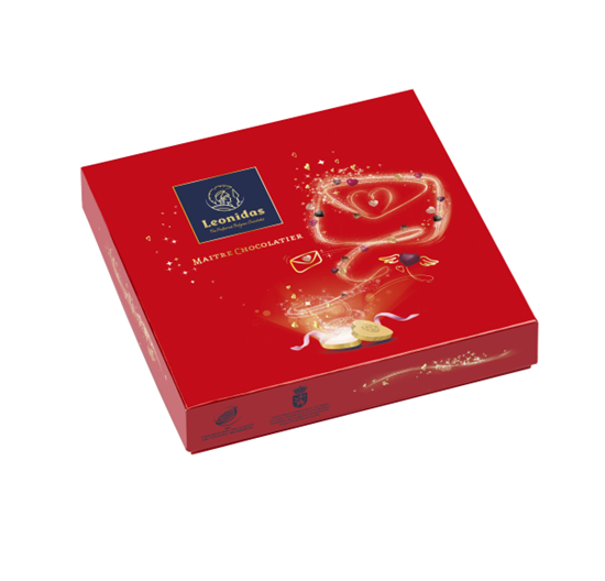 Image sur BOITE CADEAU 16 COEURS OU 20 PRALINES